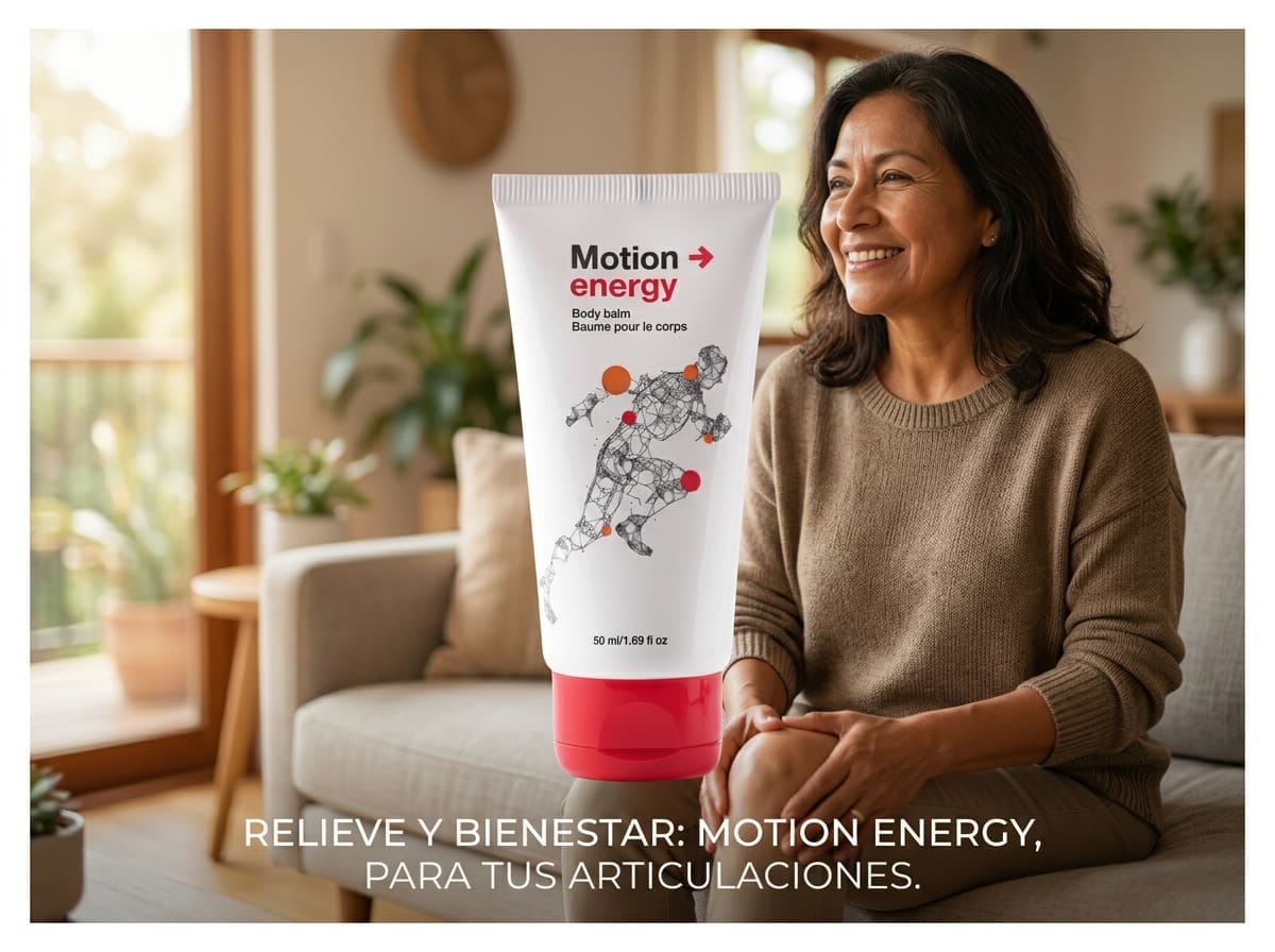 Cliente satisfecha con Motion Energy crema articular México